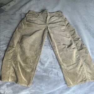Pilcro Women's Beige Corduroy Pants